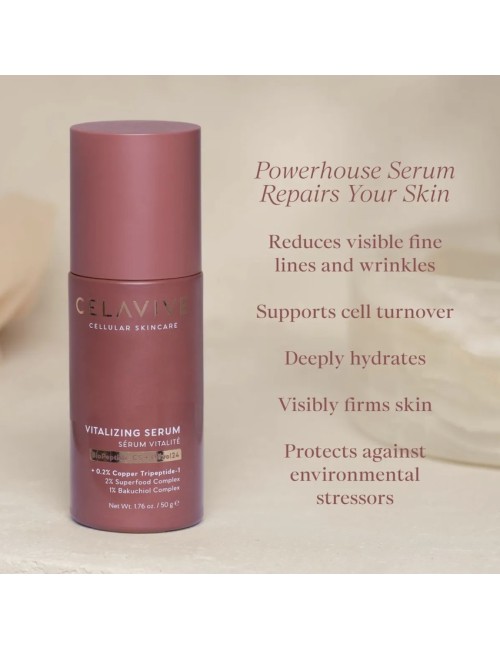 Celavive Vitalizing Serum: Anti-aging formula
